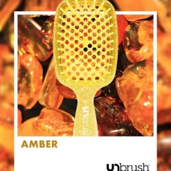UNbrush Detangling Hair Brush Amber
