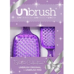 UNbrush Glitter Duo Set Amethyst Lavender