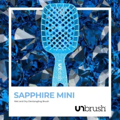 UNbrush Glitter Duo Set Sapphire Blue