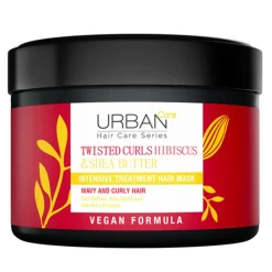 URBAN Care Twisted Curls Hibiscus & Shea Butter Intensive Hairmask 230 ml