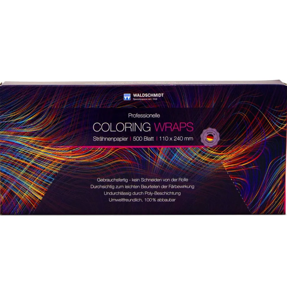 Waldschmidt Coloring-Wraps Strähnenpapier 240x110 mm