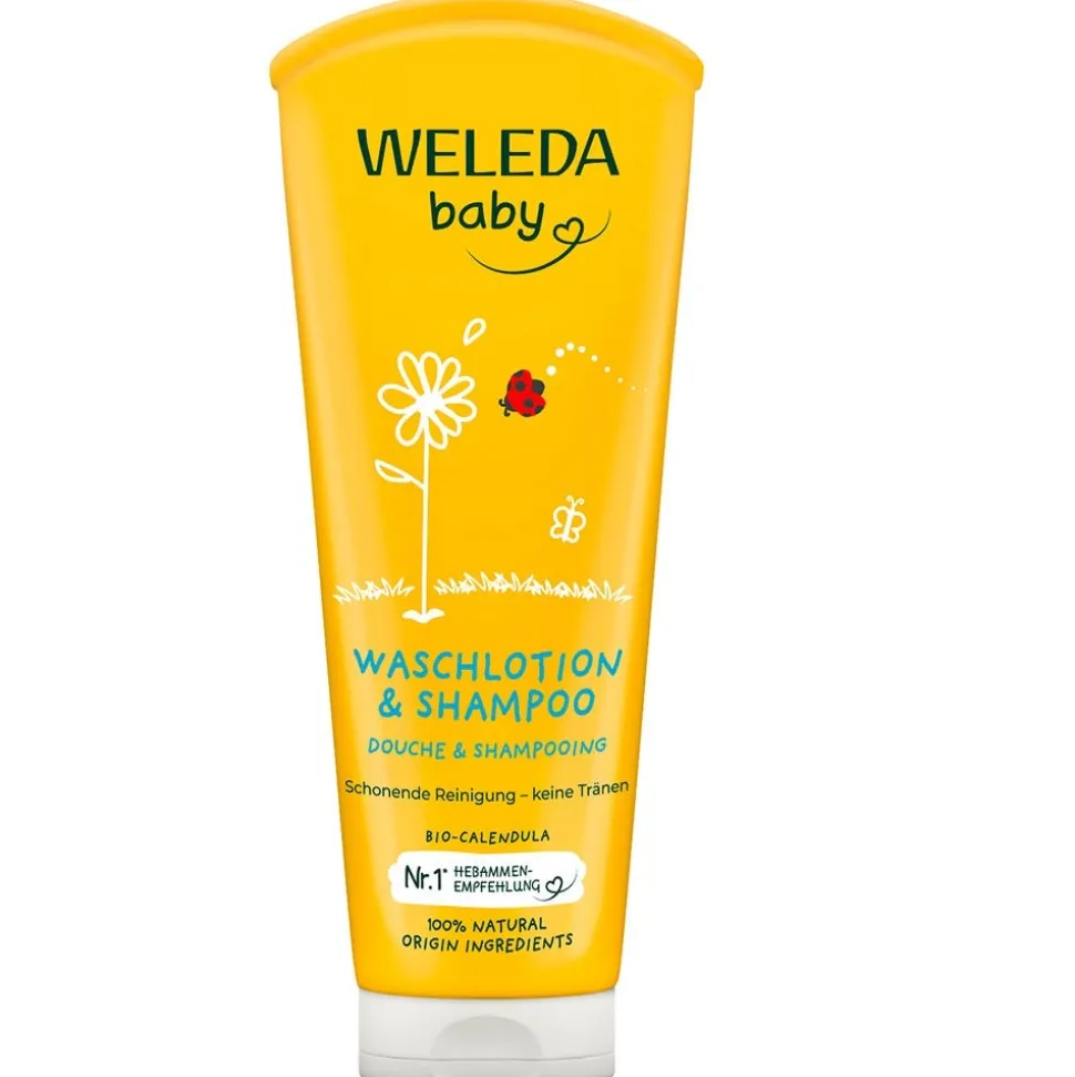 Weleda Calendula Waschlotion & Shampoo 200 ml