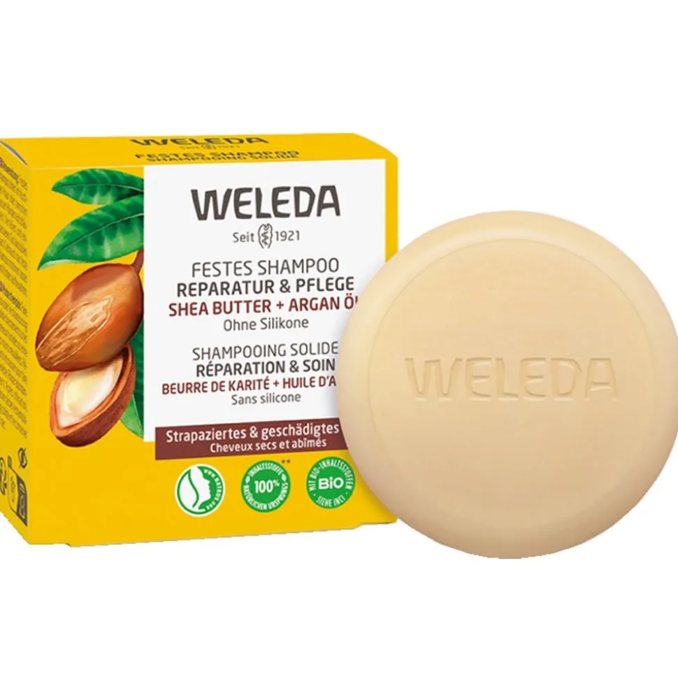 Weleda festes Shampoo Reparatur & Pflege 50 g