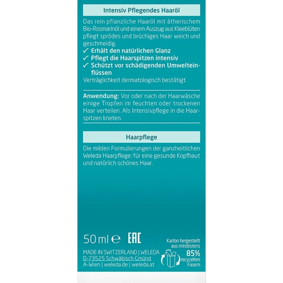 Weleda Intensiv Pflegendes Haaröl 50 ml