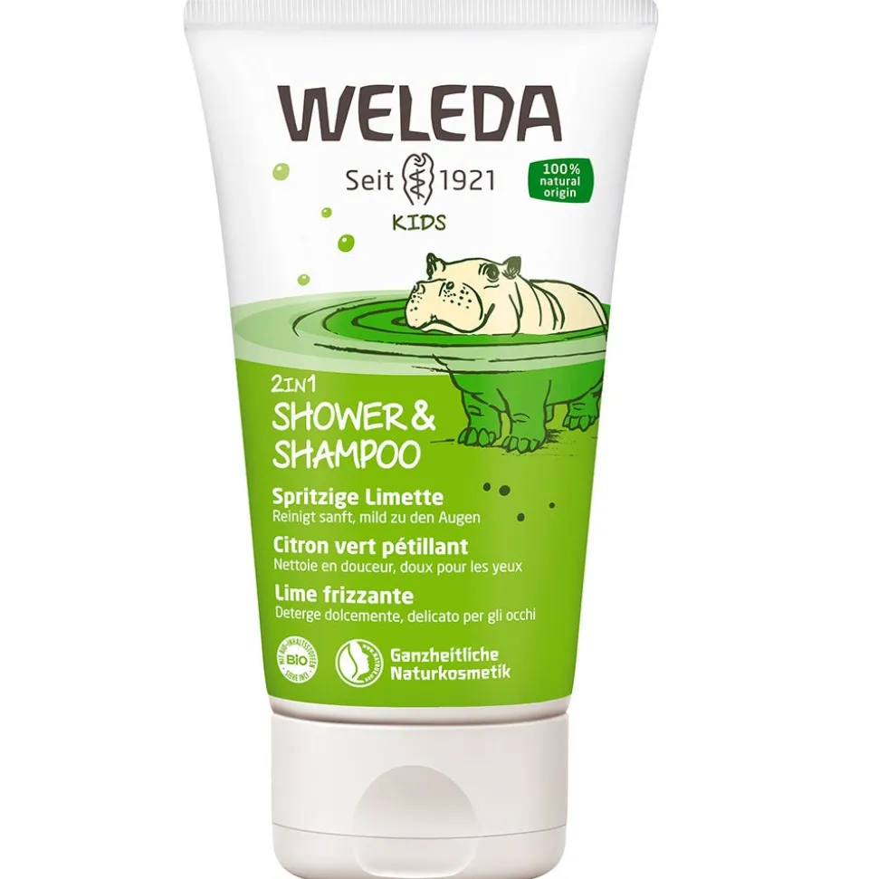 Weleda Kids 2in1 Shower & Shampoo Limette 150 ml