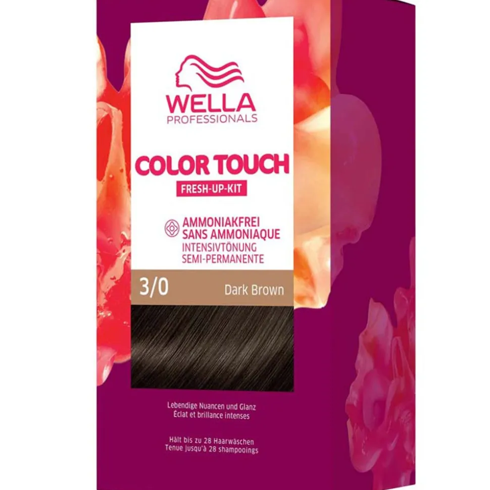 Wella Color Touch Fresh-Up-Kit Intensivtönung 3/0 dunkelbraun 130 ml