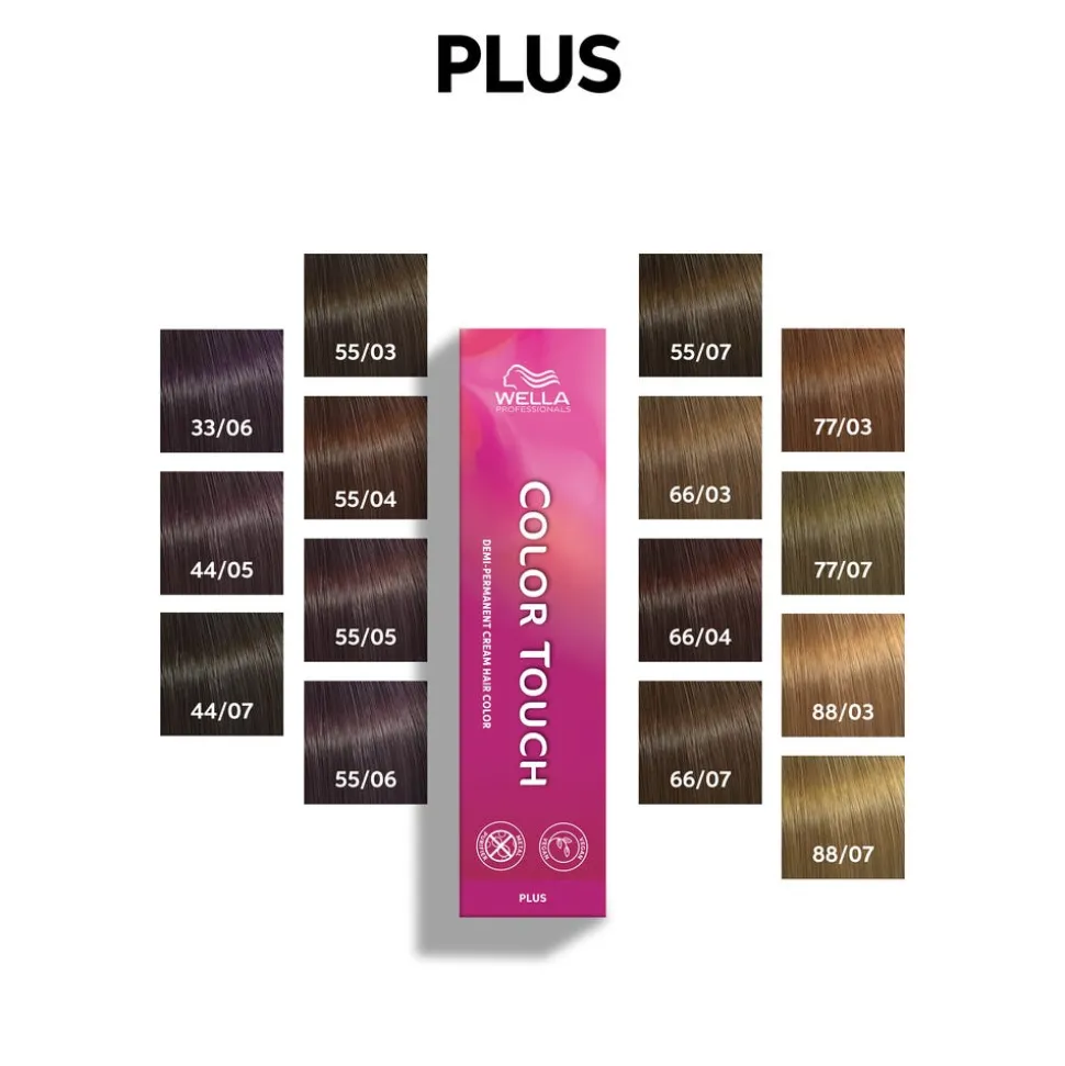 Wella Color Touch Plus mittelblond intensiv natur-gold 77/03 60 ml