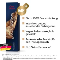 Wella Koleston Perfect Me+ Pure Naturals Haarfarbe Mittelbraun Intensiv Natur 44/0 60 ml