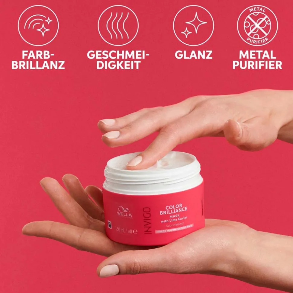 Wella Professionals Care INVIGO Color Brilliance Fine Vibrant Color Mask 75 ml