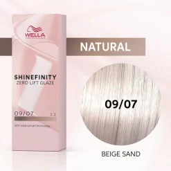 Wella Shinefinity Glaze Beige Sand 09/07 Haarfarbe 60 ml