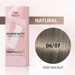 Wella Shinefinity Glaze Deep Walnut 06/07 Haarfarbe 60 ml