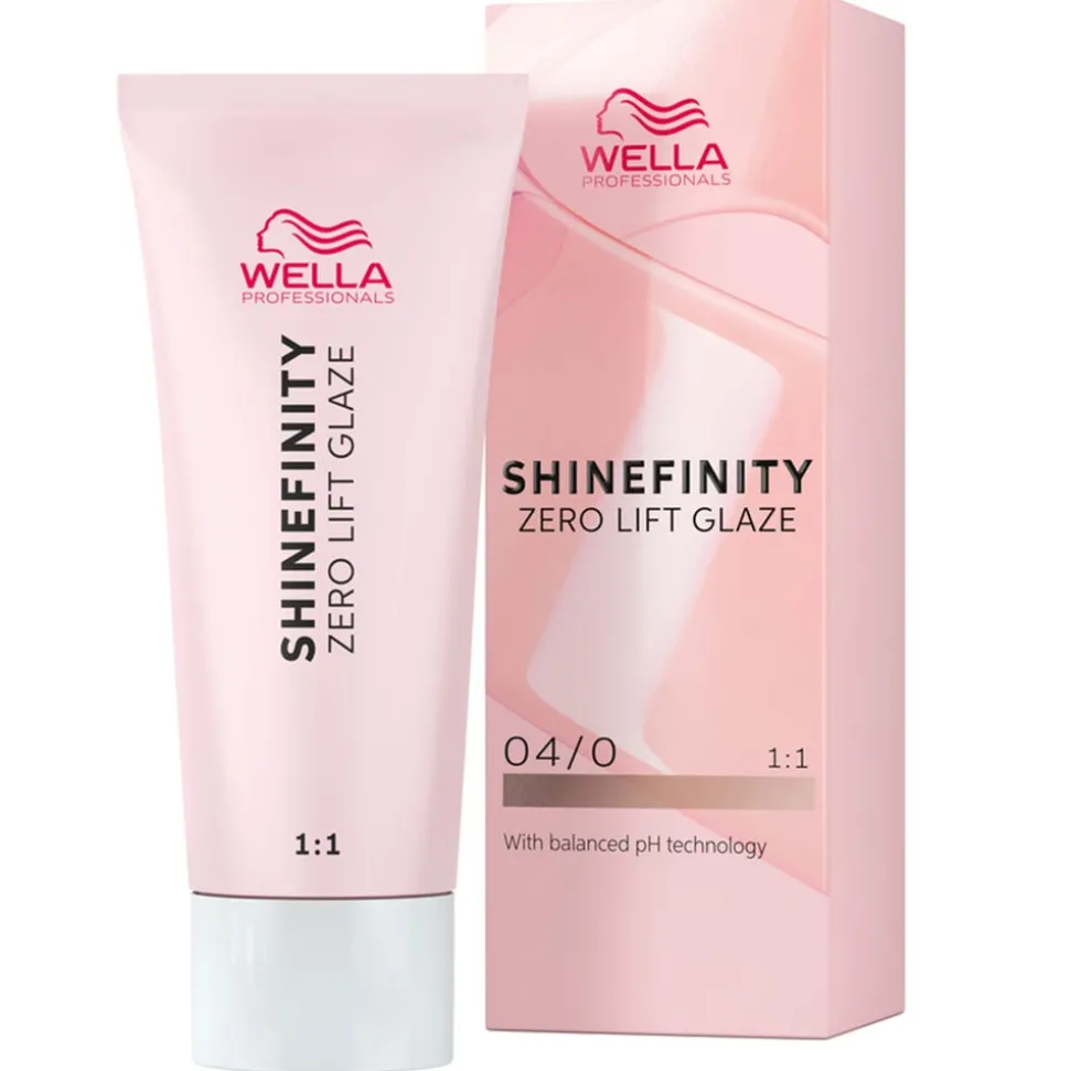 Wella Shinefinity Glaze Natural Espresso 04/0 Haarfarbe 60 ml