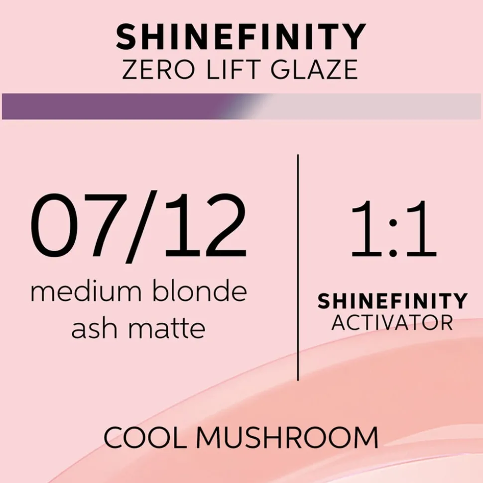 Wella Shinefinity Matte Cool Mushroom 07/12 Haarfarbe 60 ml