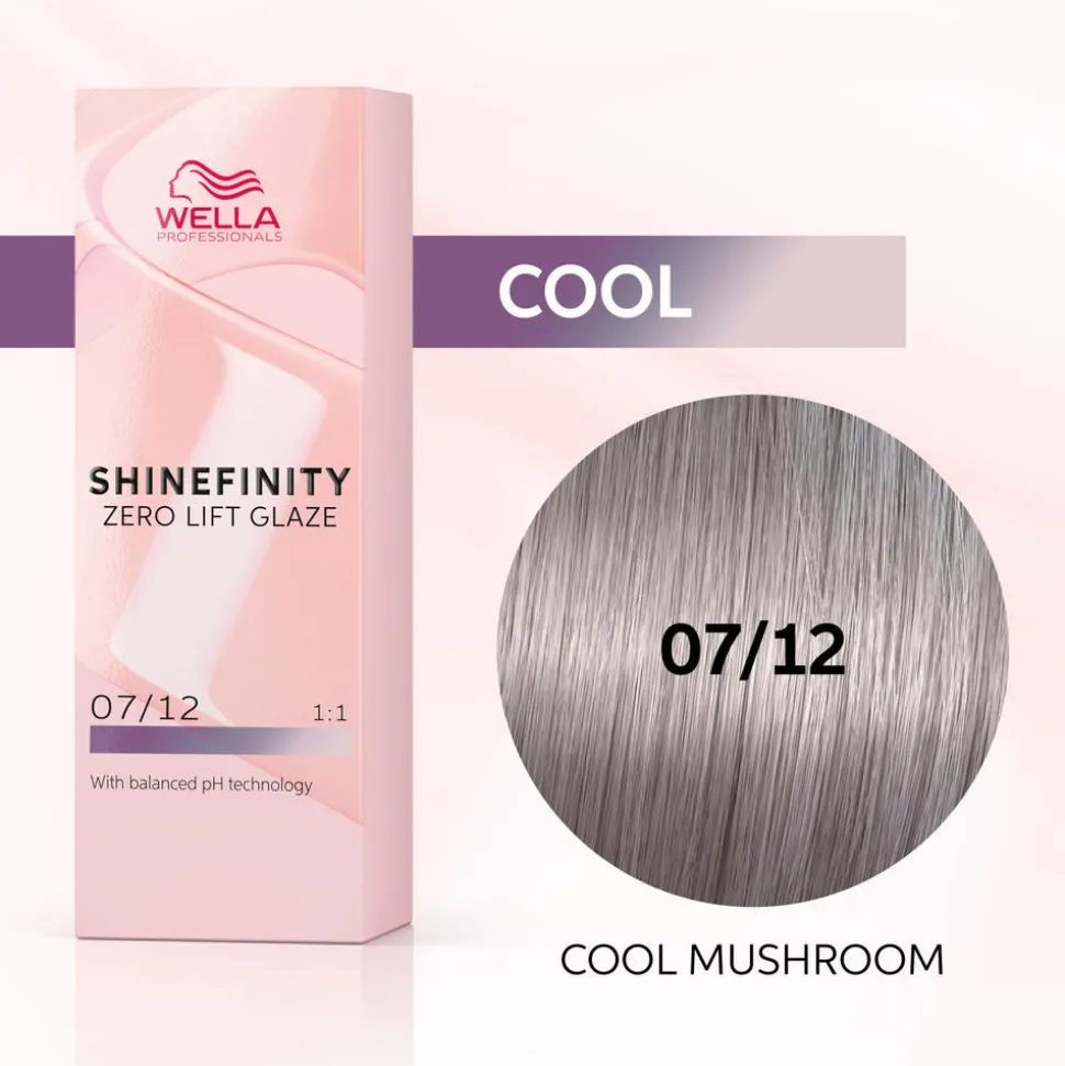 Wella Shinefinity Matte Cool Mushroom 07/12 Haarfarbe 60 ml