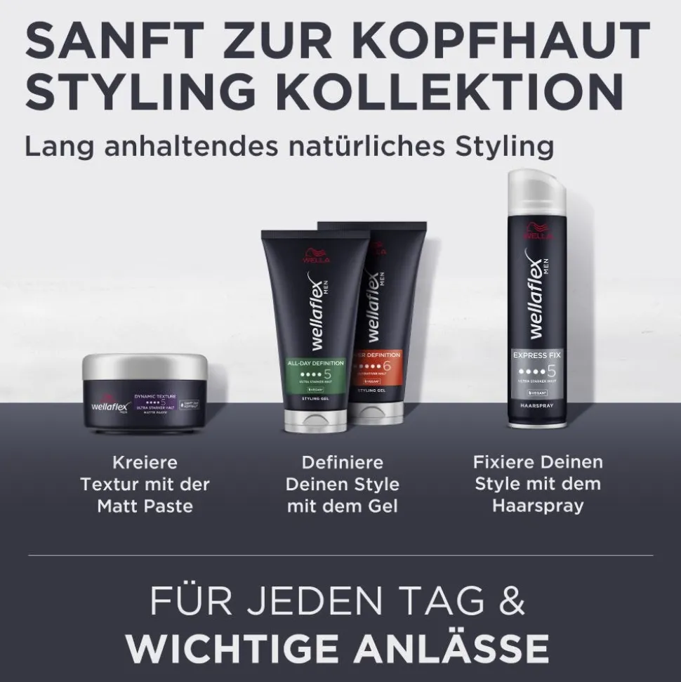 Wellaflex MEN Power Definition Gel 150 ml