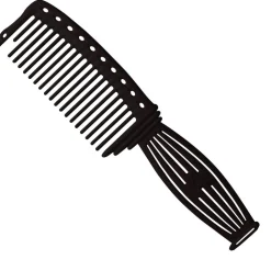 Y.S. Park Parthenon Kamm Nr. 606 schwarz