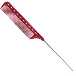 Y.S. Park Stielkamm Metallgriff Nr. 102 Rot